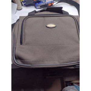 VTG 90's Eddie Bauer Black/Green Duffel Tote Carry On Bag NWOT
